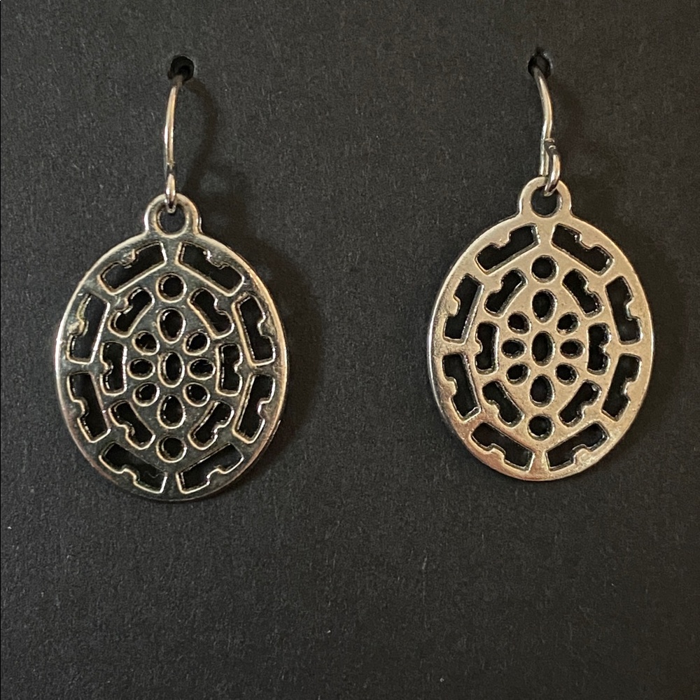 Elegant Silver Dangle Earrings